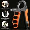 Hand Gripper Strengthener,11-220LBs Adjustable Resistance Grip Strength Trainer with Counter,Forearm Exerciser for Injury Recovery and Muscle Building