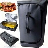 270 Degree Opening BBQ Blanket for Resting Meat Insulated Leak-Proof Meat Resting Bag for Brisket Turkey Pork Smoker Accessories for Camping Kitchen Party