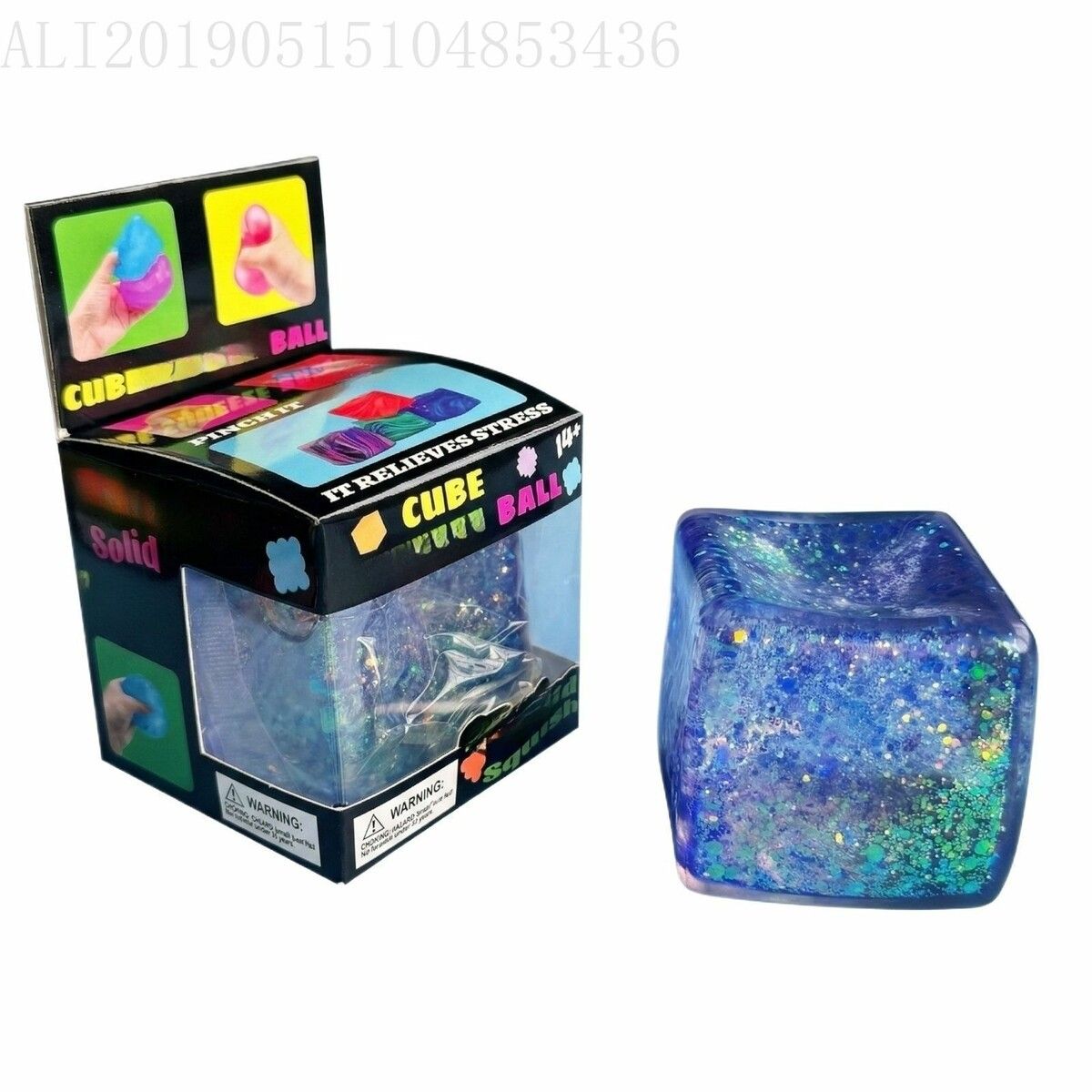 Nice Cube Squishy Stress Cube,Squishy Slow Rising Fidget Cube Sensory ...