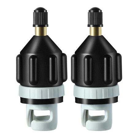 2Pcs Inflatable Boat SUP Pump Adapter, Premium Conventional Air Adapter, Sturdy SUP Air Adapter, Quickly Inflation and Strong Sealing Pump Adapter