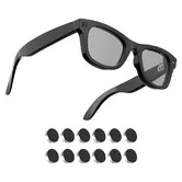 12Pcs LED Light Blocking Stickers Compatible with Ray-Ban Meta Gen 2 Wayfarer, Skyler, Headliner, Oakley Meta HSTN Accessories, Blackout LED Covers