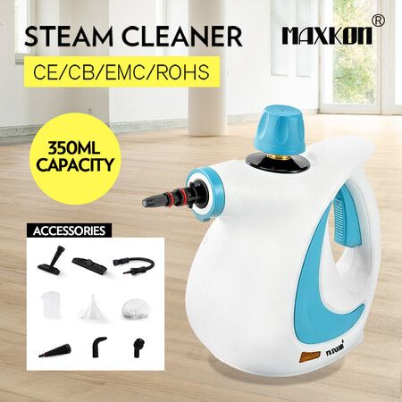 10 in 1 Steam Cleaner Mop Handheld Steamer Floor Carpet Sofa Couch Car Window Upholstery Cleaning System Portable High Pressure Home Kitchen Bathroom