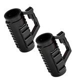 Tactical Assault Beer Can Holder for 2 Cans,Cruise Tactical Reload Koozie,Assault-Style Tactical Insulation Sleeve (2pcs)