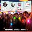 Digital Pin,Digital Badge with Touch Screen LED Display,Customizable Anime Style Wearable,Smart Button for FIFA World Cup Footbal Party,Cosplay,Fandoms