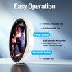 Digital Badge Pin with Anime Themed Pixel Screen Smart E-Badge for Backpacks Cool Button Display Photo Name Tag