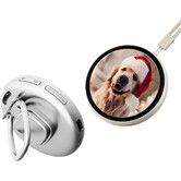 Smart Digital Badge Pin & Wearable GIF Player,Pixel Badge Pin Digital Display,Birthday Day Gifts with Customizable Photo Slideshow