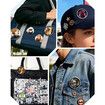 Anime Digital Badge Pin,Smart E-Badge with 1.7-inch HD Pixel Screen,Bluetooth-Enabled,Customizable GIFs & Images,Lightweight Cyberpin for Anime Fans Blue