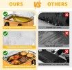 21 Inch BBQ Blanket,Leak-Proof Insulated Meat Resting Bag,Portable BBQ Pouch for Brisket,Pork Shoulder,Turkey,Barbecue Gift for Men(Brown)