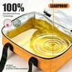 21 Inch BBQ Blanket,Leak-Proof Insulated Meat Resting Bag,Portable BBQ Pouch for Brisket,Pork Shoulder,Turkey,Barbecue Gift for Men(Brown)