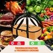 21 Inch BBQ Blanket,Leak-Proof Insulated Meat Resting Bag,Portable BBQ Pouch for Brisket,Pork Shoulder,Turkey,Barbecue Gift for Men(Brown)
