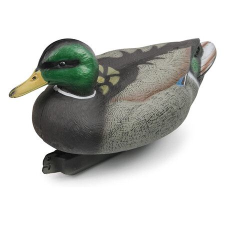 Realistic Plastic Duck Hunting Decoy Garden Decor, Male, Green