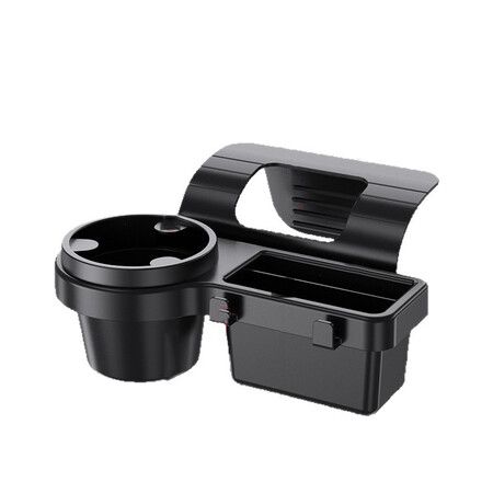 4 In 1 Car Window Storage Rack Cup Holder Phone Holder Hook Key Storage Universal Car Cup Holder & Mobile Phone Tray
