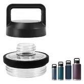 Screw Top Lid Replacement Compatible with Rambler Yeti, Screw Top Chug Cap Compatible with All Yeti Rambler 18/26/36/46/64 OZ, 1Pcs