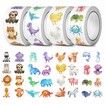 2000PCS Cute Animal Stickers Roll for Kids,Teacher Reward Stickers for Classroom,Decals for Water Bottles,Party Favors & School Supplies