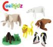 Endangered Species Large Animal Kingdom 3D Bath Puzzle Set with 118ml Bubble Bath