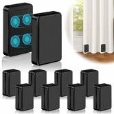 16 Pcs Outdoor Curtain Weights,Heavy Duty Waterproof Magnetic Curtain Weights,Windproof Drapery Weight Clips for Patio Curtain,Shower Curtain,Flag