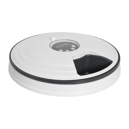 Automatic Pet Dog Cat Feeder, Digital Timer Six-Meal Food Dispenser