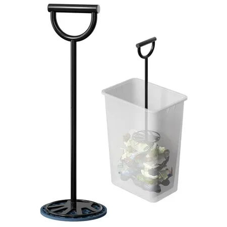 Heavy Duty Metal Trash Compactor,Manual Garbage Smasher Press For Kitchen Bin,Handheld Non-Electric Waste Compactor For Home Outdoor Can