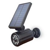 8 LED IP65 Waterproof Infrared Solar Motion Lights with Toggle Switch Camera-Like 3 Mode Wall Mounted 3 for Garden Yard