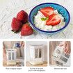 Greek Yogurt Strainer, 1800ml Multi Yoghurt Maker Strainer with Fine Mesh Bag & Lid for Thick Greek Yogurt, Soybean Milk, Kefir, Berries, Soup, Fruit Juice