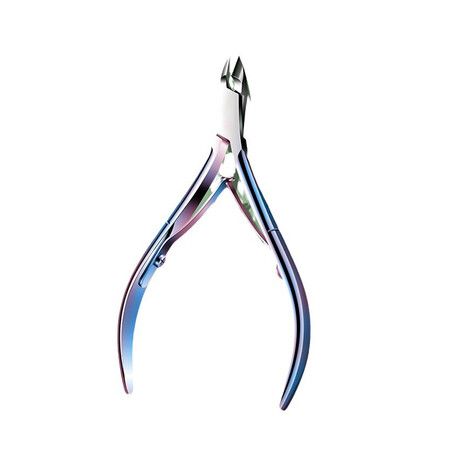 Cuticle Trimmer 3/4 Jaw Extremely Sharp Cuticle Nippers Scissors Stainless Steel Clippers Cutter Remover Pedicure Manicure Nail Tool, cuticle pusher