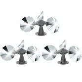 Bird Scare Reflective Device,Bird Reflector with Plastic Base for Outside Patio,Keep Pigeon Woodpeckers and Sparrows Away from Outdoor Boats Roofs Gardens