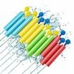 Water Guns 12 Pack,Super Water Blaster Soaker Foam Squirt Guns Bulk Beach Pool Outdoor Toys Summer Party Family Games