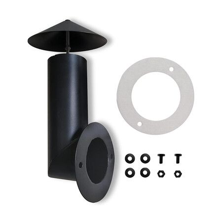 Grill Smoke Stack, Replacement for Pit Boss, Traeger, Camp Chef and Other Pellet Grills Smokestack Chimney
