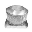 Patio Heater Burning Net Emitter Screen and Base 4-Sided Pyramid Heater Replacement Parts Emitter Screen Replacement for Patio Glass Tube Propane Heater