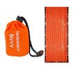 Orange Emergency Sleeping Bag Lightweight Survival Sleeping Bags Thermal Bivy Sack Portable Emergency Blanket for Camping Hiking Outdoor Activities