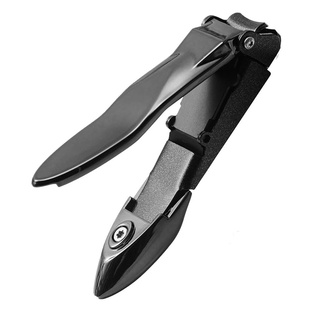 Nail Clippers for Men with Catcher, Heavy Duty Razor-Sharp Self ...