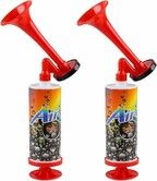 2packs FIFA2026 World Cup Soccer Loud Horn Portable Plastic Noise Maker for Stadium Party  Noise Maker Game  Stadium  Favor Supporters Cheers Supplies