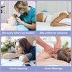 Face Down Pillow After BBL or Eye Surgery Home Massage Pillow Stomach Sleeping Face Down for Bed with Memory Foam and Removable Cover