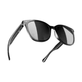 AI Smart Glasses   Bluetooth6.0 Calling Music Touch Voice Assistant AI Translation Real-Time Language Converter  Gift COL Black