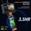 Endoscope Camera with Light,1080P HD Borescope with 8 Adjustable Lights,IP67 Waterproof Snake Camera Ideal for Inspecting Walls Automotive Engines Pipes