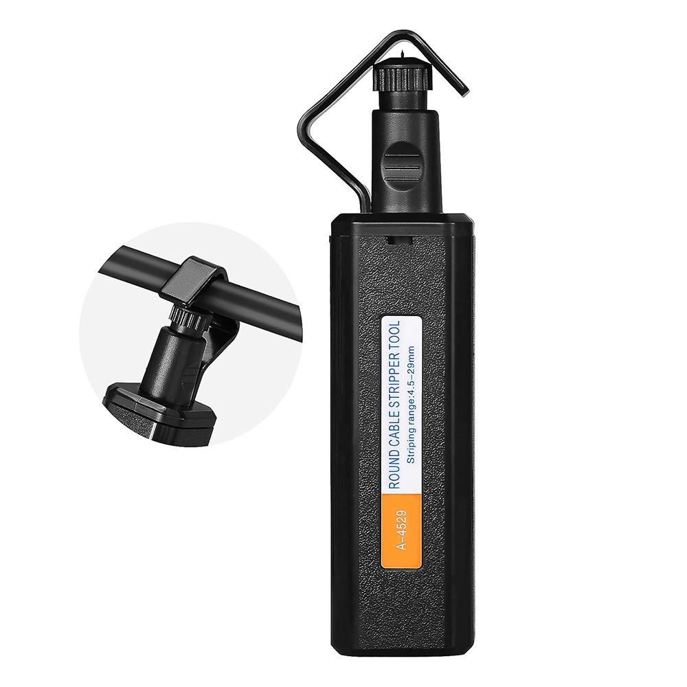 A-4529 round optical cable stripping knife for 4.5-29mm cable stripper Fiber optic sheath stripper Vertical and horizontal for Cable Jacket cutting tool