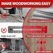 Router Circle Cutting Jig for DeWalt, Bosch, Milwaukee Compact Routers, 4 in 1 Adjustable Router Jig, Circle Cutting Guide for Trim Routers