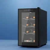 Devanti Wine Fridge Cooler 8 Bottles