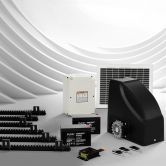 LockMaster Automatic Sliding Gate Opener Kit 10W Solar 6M 600KG