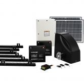 LockMaster Automatic Sliding Gate Opener Kit 40W Solar 6M 600KG