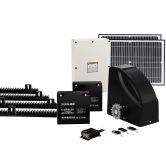 LockMaster Automatic Sliding Gate Opener Kit 40W Solar 4M 600KG