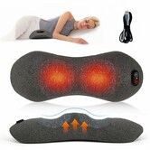 Smooth Spine Triple Fusion Back Massager with Heat Spine Decompression Device,Deep Tissue Massager
