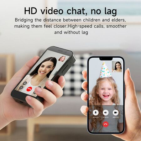 Kids Smart Phone Parental Control GPS Tracker AI Learning Video Call App Lock Disable Games Family Connect Educational Gift Kids Teen COL BLACK