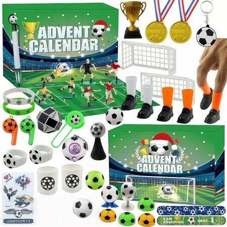World Soccer Cup Themed Advent Calendar  Sports Mini Building Toys World Soccer Cup Themed  Keychains  Party Favors Classroom Prizes  Christmas Gift