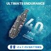 RC Boat Warship with Water Spray,16-in Battleship Aircraft Carrier with 2 Batteries,20KMH High Speed Remote Control Ship for Pool & Lake