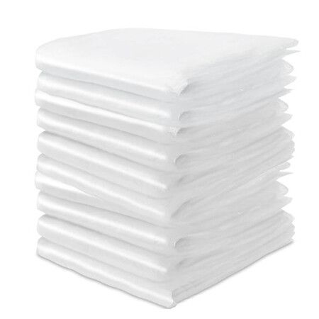 12 x 9 Ft Plastic Drop Cloths, 10Pcs Disposable Painter's Sheeting and Tarps for Painting, Waterproof Furniture, Couch, Floor Protection