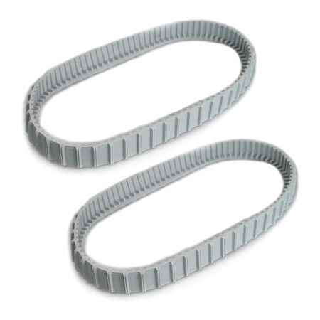 9983152-R2 2Pcs Replacement Gray Tracks for Maytronics Dolphin Robotic Pool Cleaners with Part Number 9983152-R2 Dolphin Parts