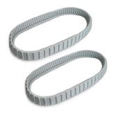 9983152-R2 2Pcs Replacement Gray Tracks for Maytronics Dolphin Robotic Pool Cleaners with Part Number 9983152-R2 Dolphin Parts