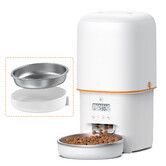Automatic Cat Feeders 4L Cat Food Dispenser,Timed Automatic Pet Feeder with Over 180-day Battery Life,1-6 Meals Dry Food Programmable Portion Control