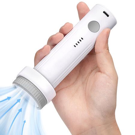 6.0Kpa Cordless Electric Vacuum Pump for Storage Bags,USB Rechargeable Portable Vacuum Sealer for Travel Air Pump Compression Bag Pumps